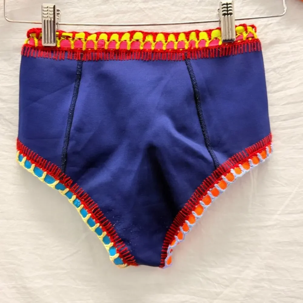 KIINI Tasmin‎ High Rise Bottom Blogger Fav Ibiza Swim Summer Beach Yacht Swim